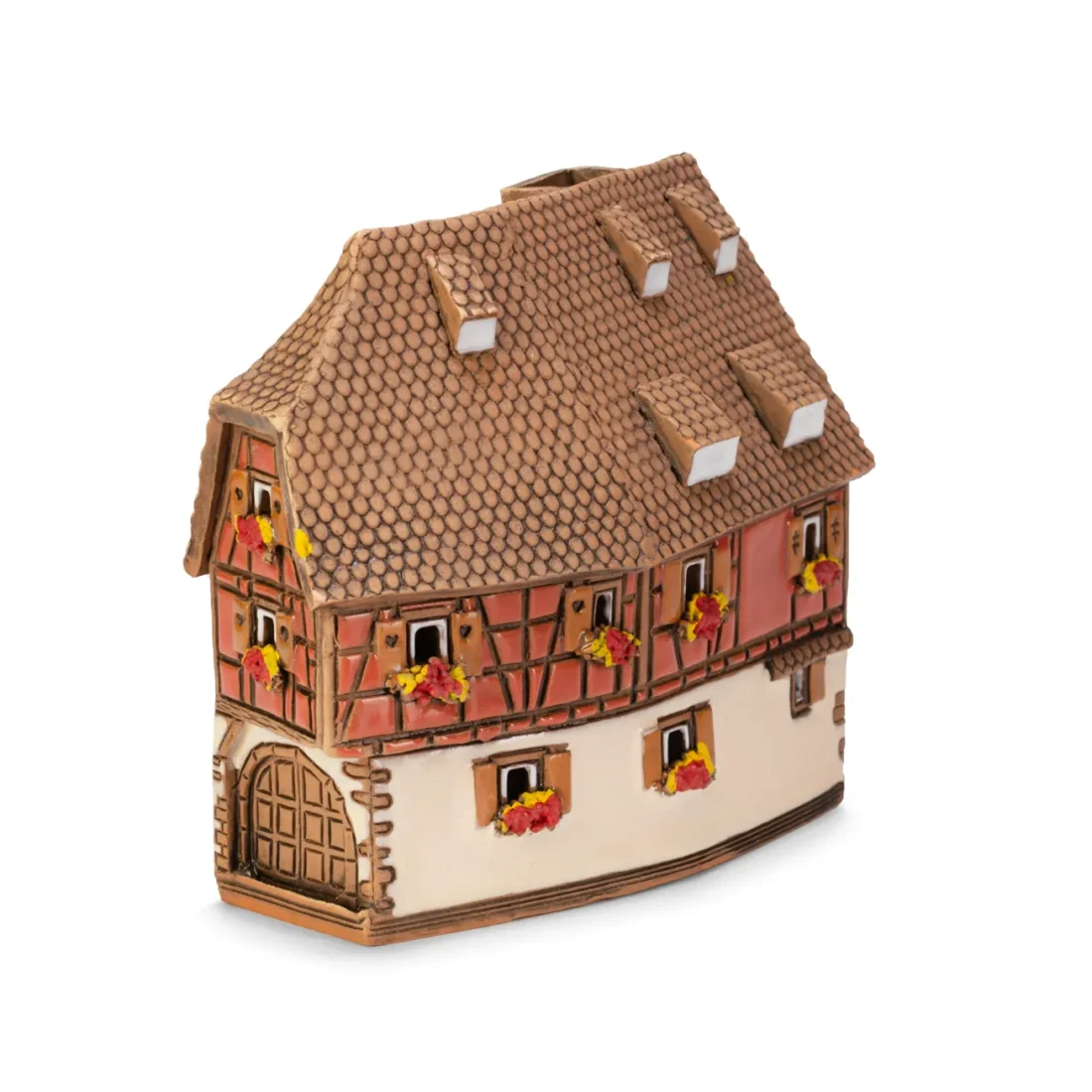 Ceramic miniature of original house in Alsace ALS 307 MINI 2