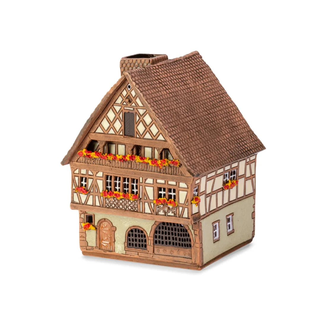 Ceramic miniature of original house in Alsace ALS 309 A 1