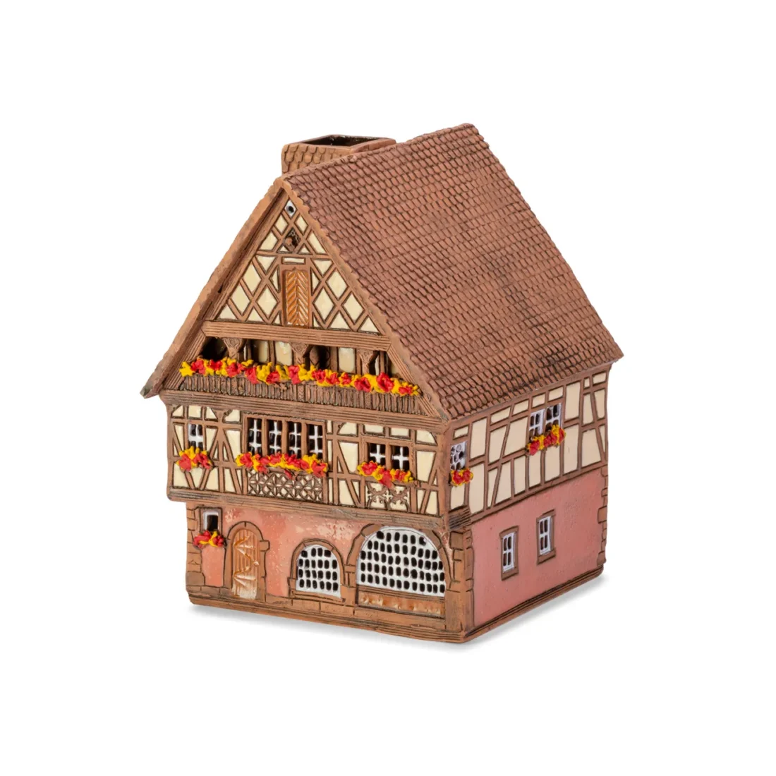 Ceramic miniature of original house in Alsace ALS 309 A 2