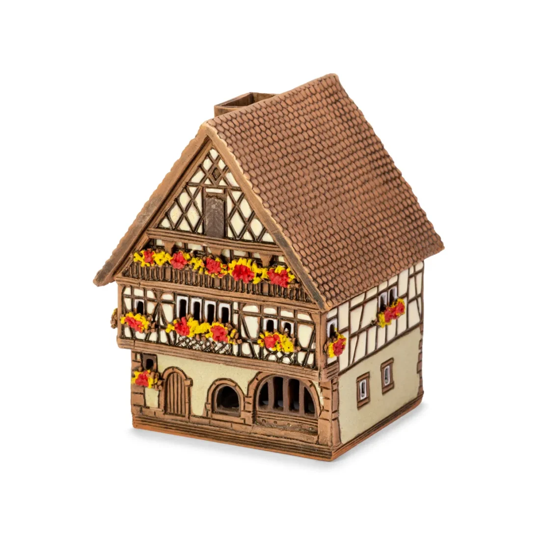 Ceramic miniature of original house in Alsace ALS 309 MINI 1