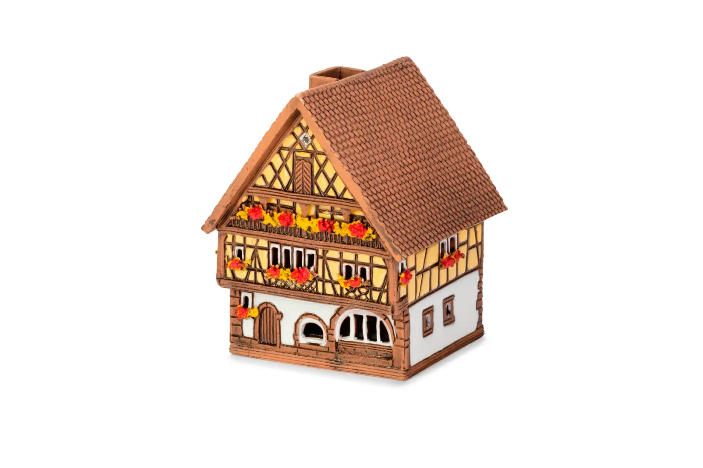 Ceramic miniature of original house in Alsace ALS 309 MINI 3