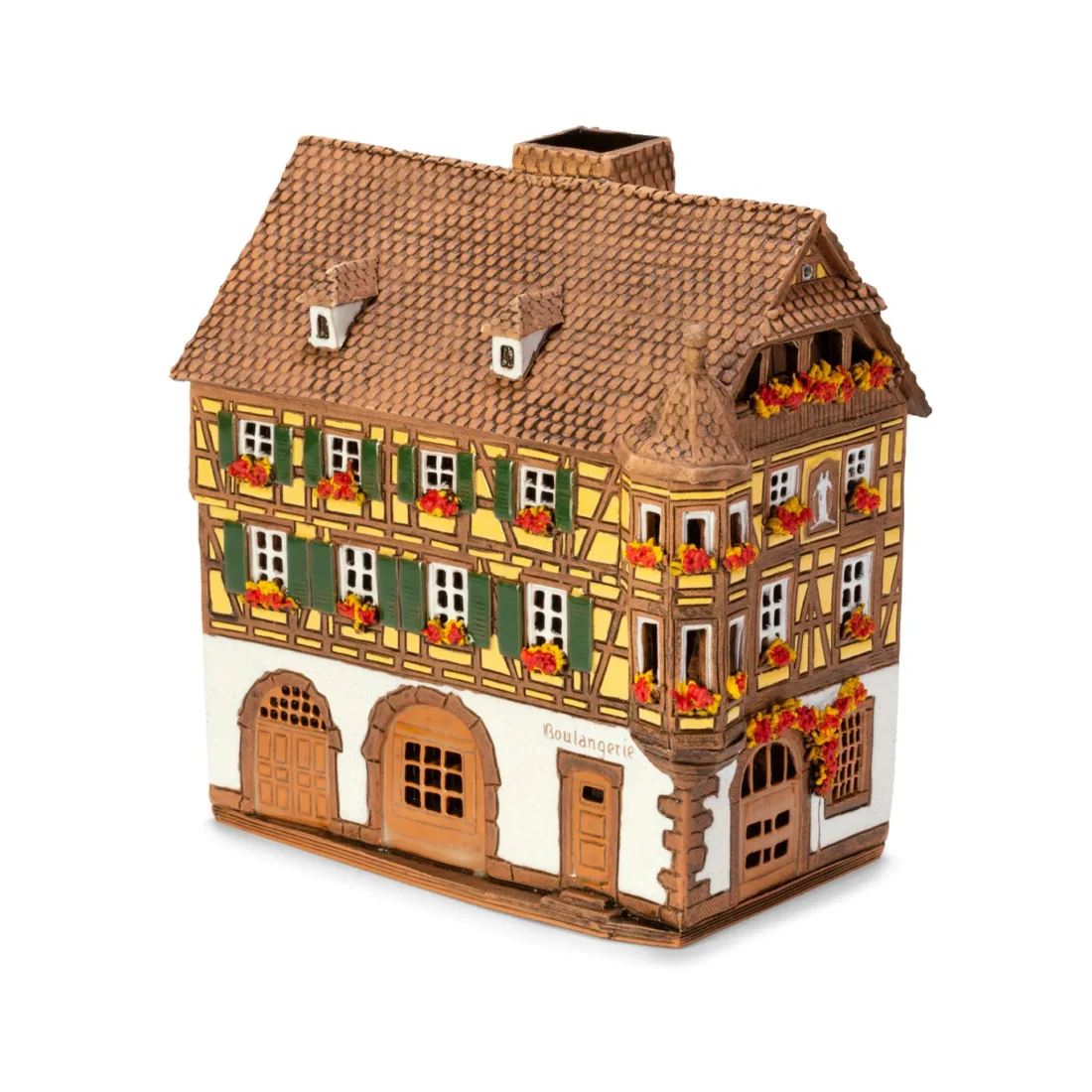 Ceramic miniature of original house in Alsace ALS 310 A 1