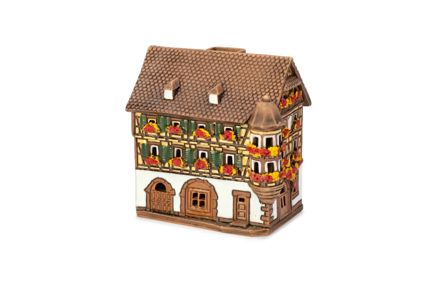 Ceramic miniature of original house in Alsace ALS 310 MINI 1