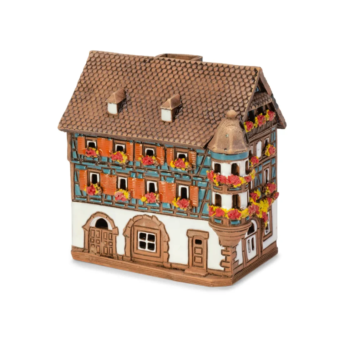 Ceramic miniature of original house in Alsace ALS 310 MINI 2
