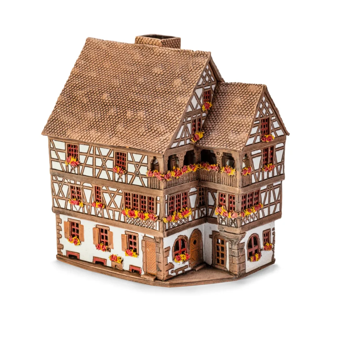Ceramic miniature of original house in Alsace ALS 311 A 3
