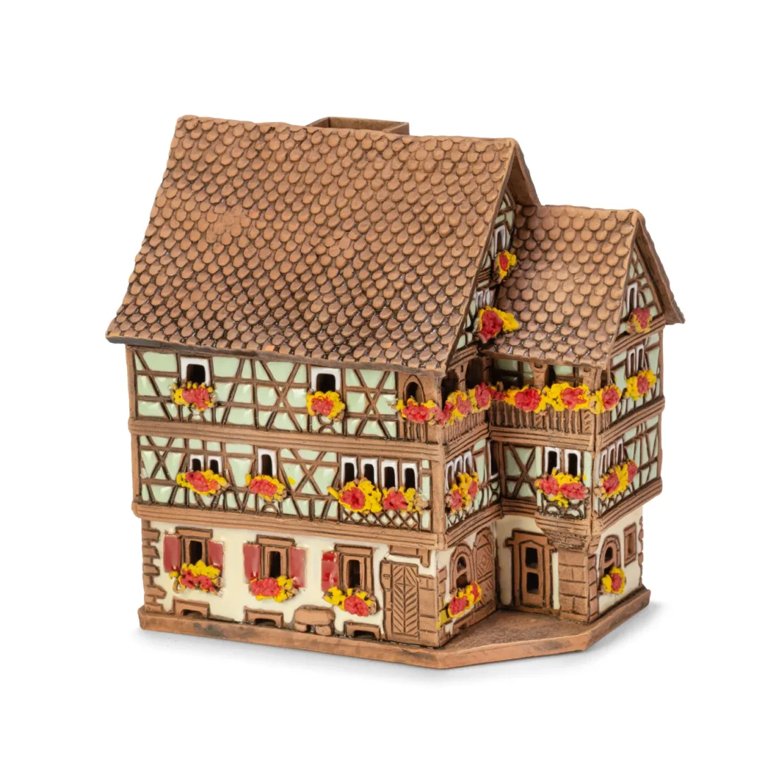 Ceramic miniature of original house in Alsace ALS 311 MINI 2