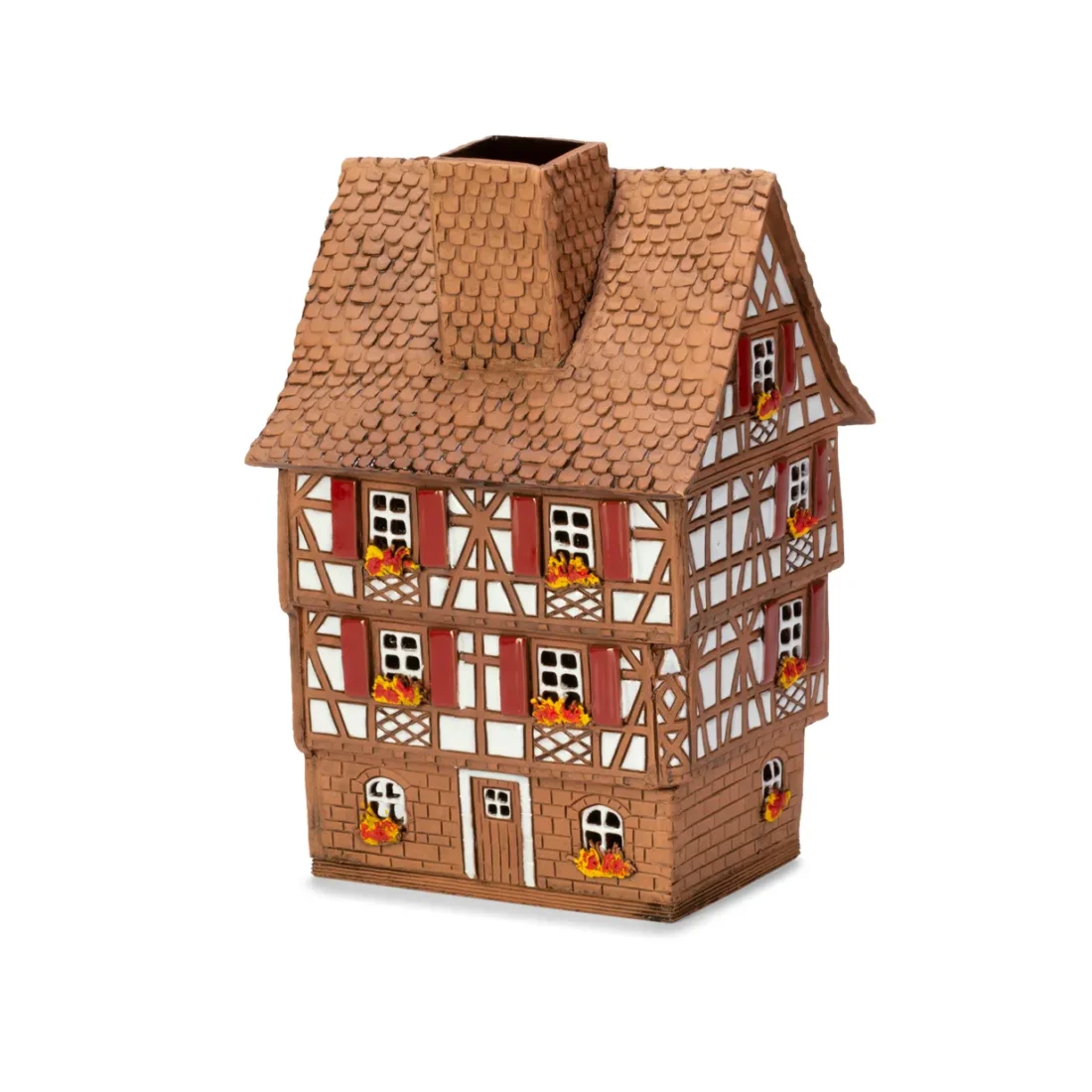 Ceramic miniature of original house in Alsace ALS 312 A 2