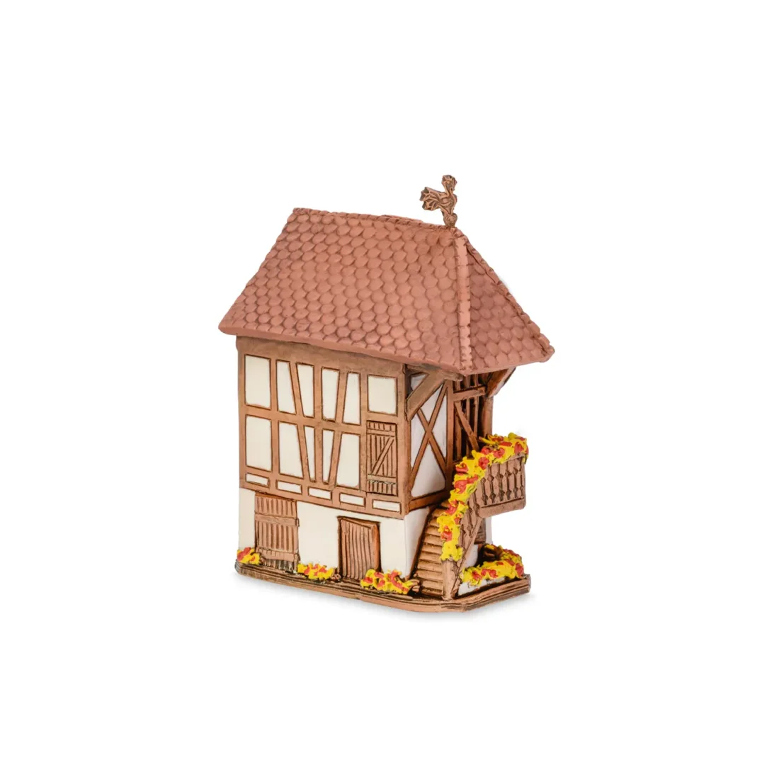Ceramic miniature of original house in Alsace ALS 320 MINI