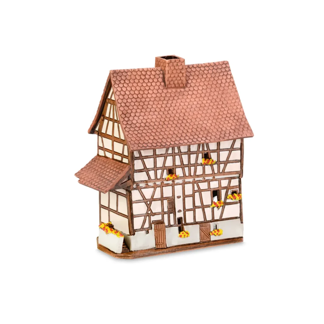 Ceramic miniature of original house in Alsace ALS 321 A