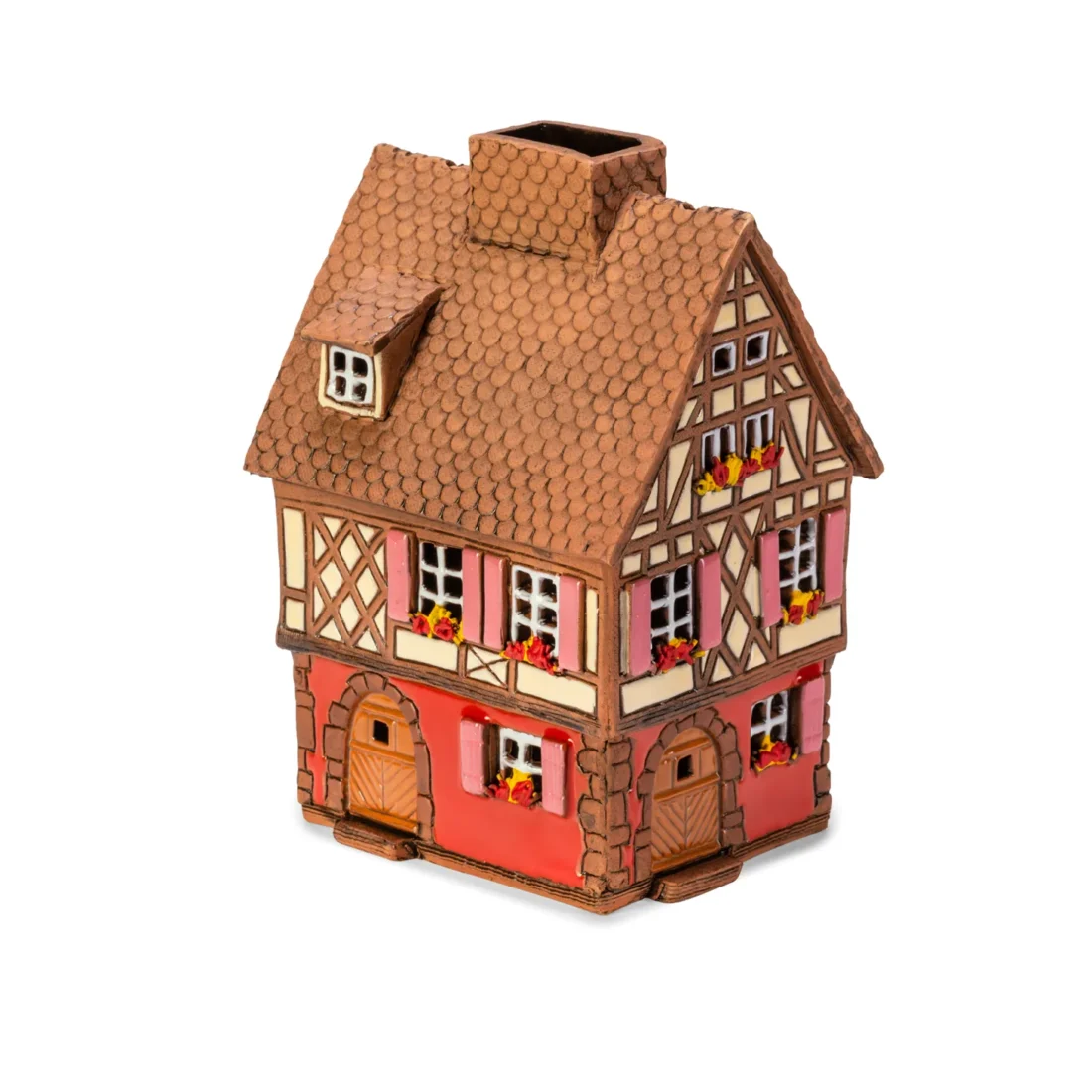 Ceramic miniature of original house in Alsace ALS 64 LA 3
