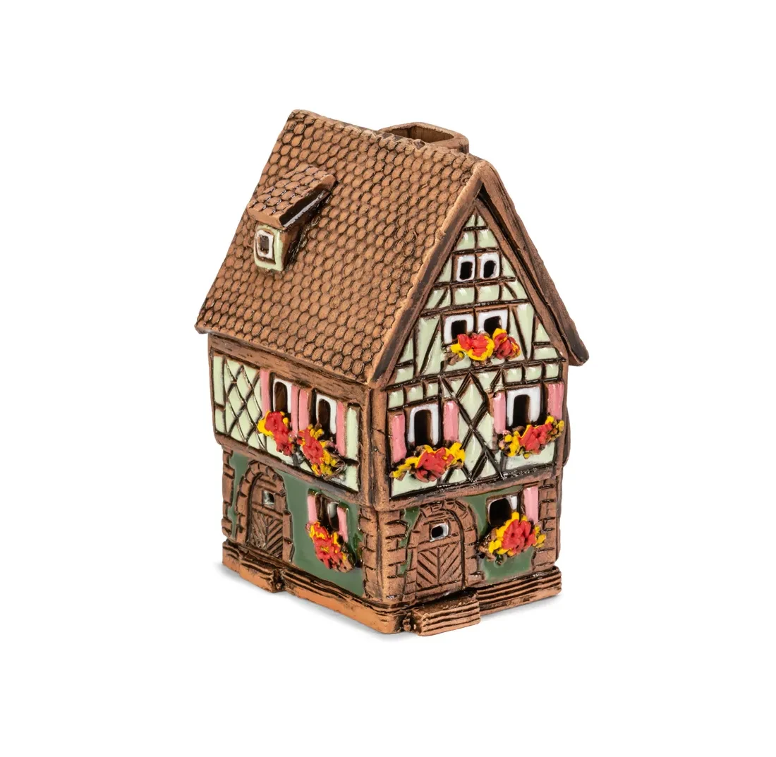 Ceramic miniature of original house in Alsace ALS 64 MINI 3