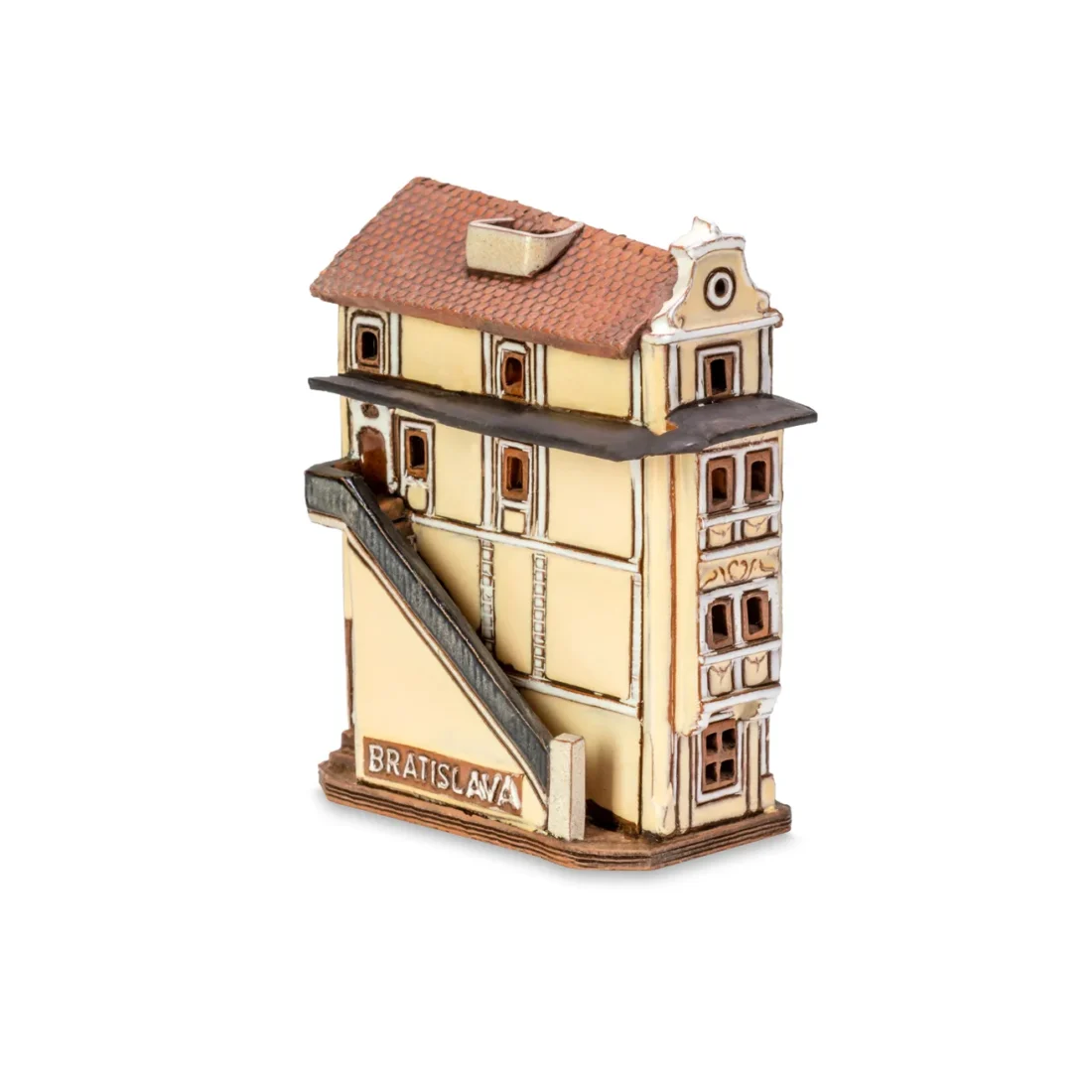 Ceramic miniature of original house in Bratislava BA 04 MINI