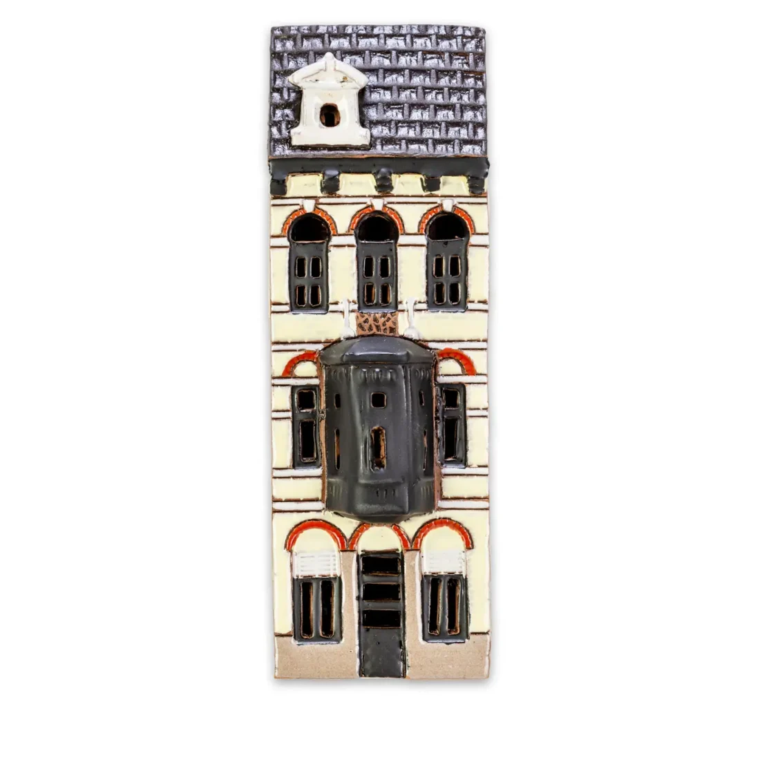 Ceramic plaque of original house in Ghent BEL PL 01
