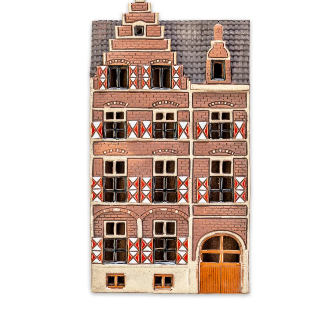 Ceramic plaque of original house in Ghent BEL PL 07