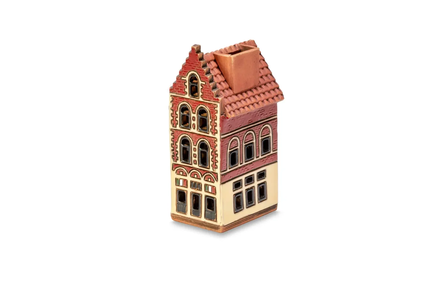 Ceramic miniature of original house in Brugge BEL 37 mini