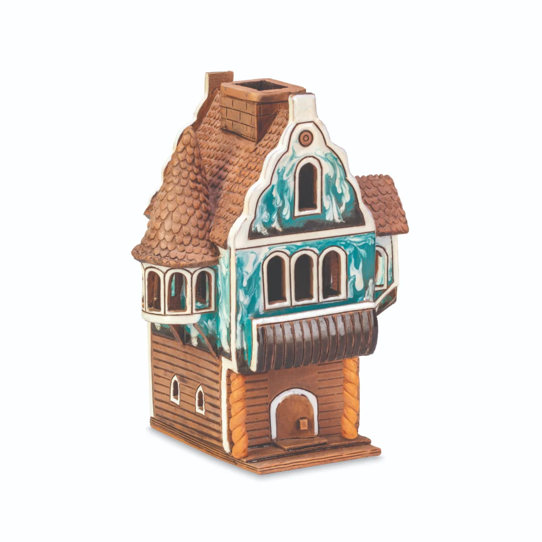 Ceramic miniature of a fantasy house CHJ 120 A