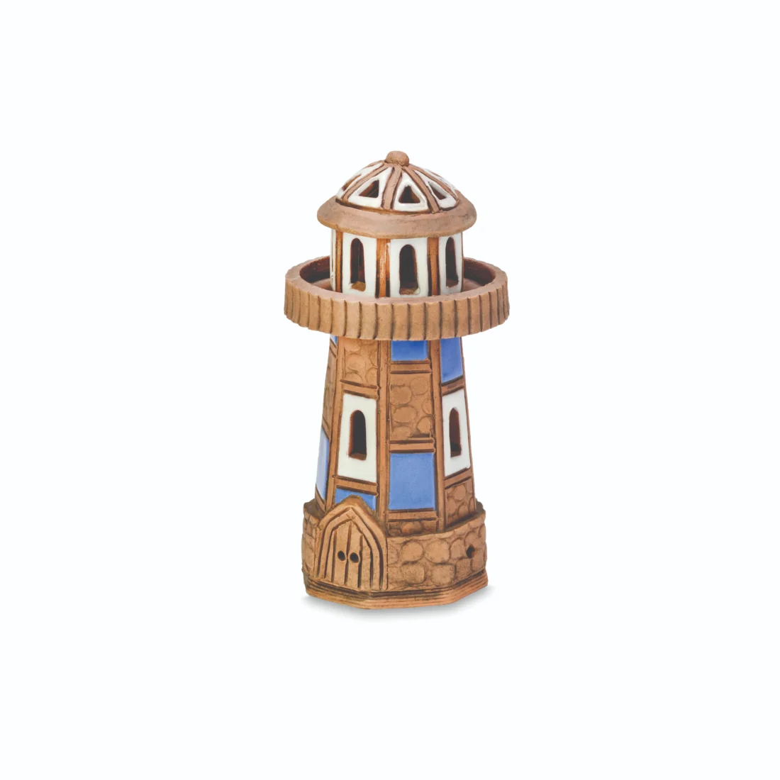Ceramic miniature of a fantasy lighthouse CHJ 141 R