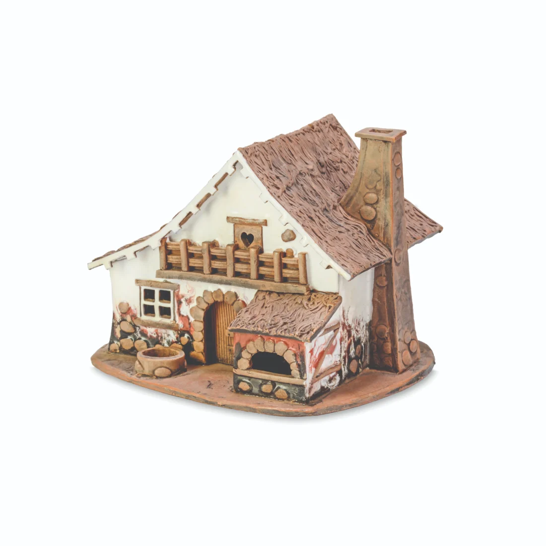Ceramic miniature of a fantasy house CHJ 173