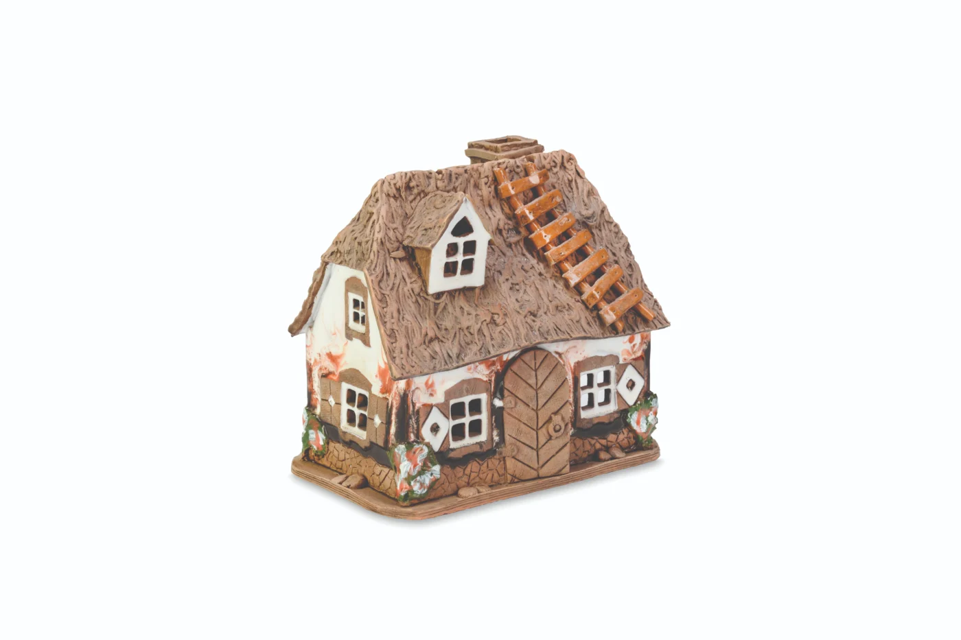Ceramic miniature of a fantasy house CHJ 174
