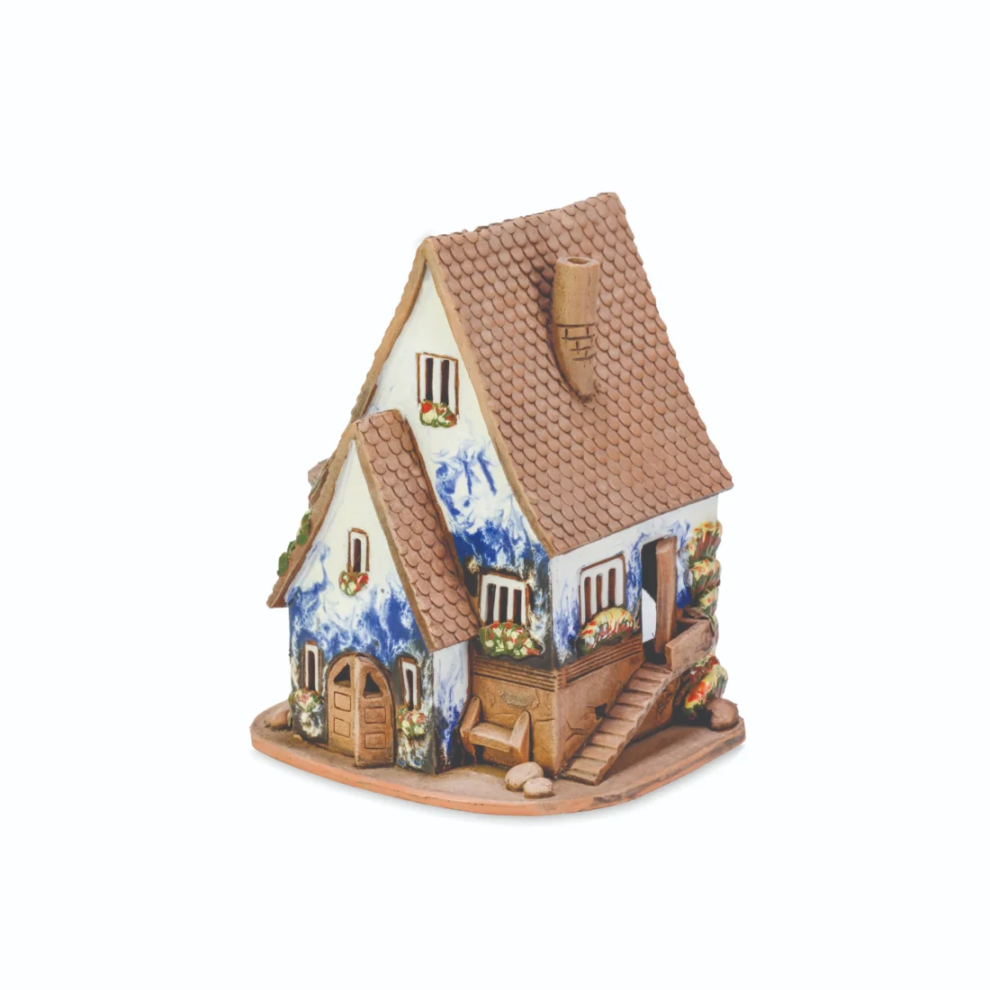 Ceramic miniature of a fantasy house CHJ 175