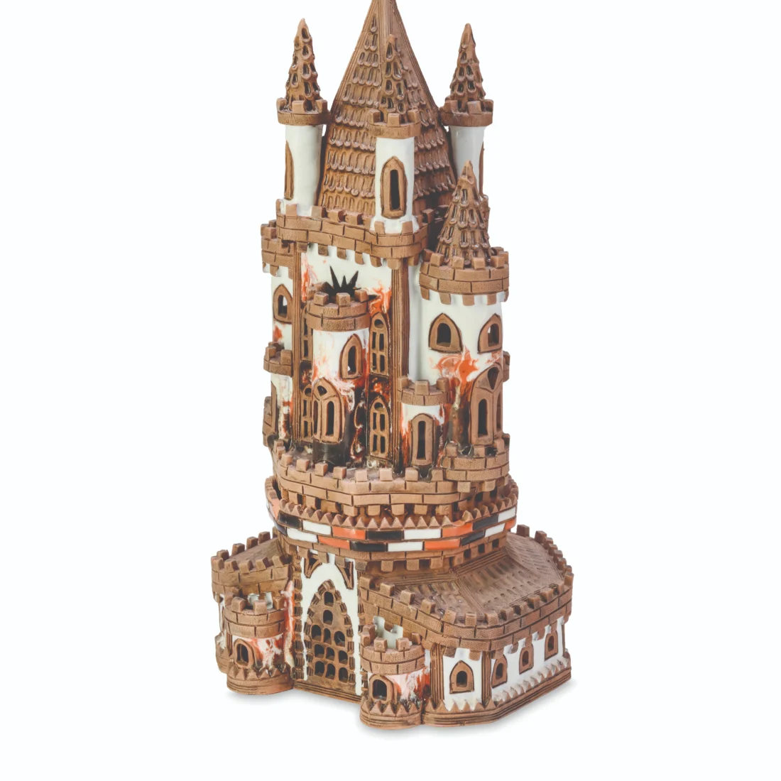 Ceramic miniature of a fantasy castle CHJ 17 MINI