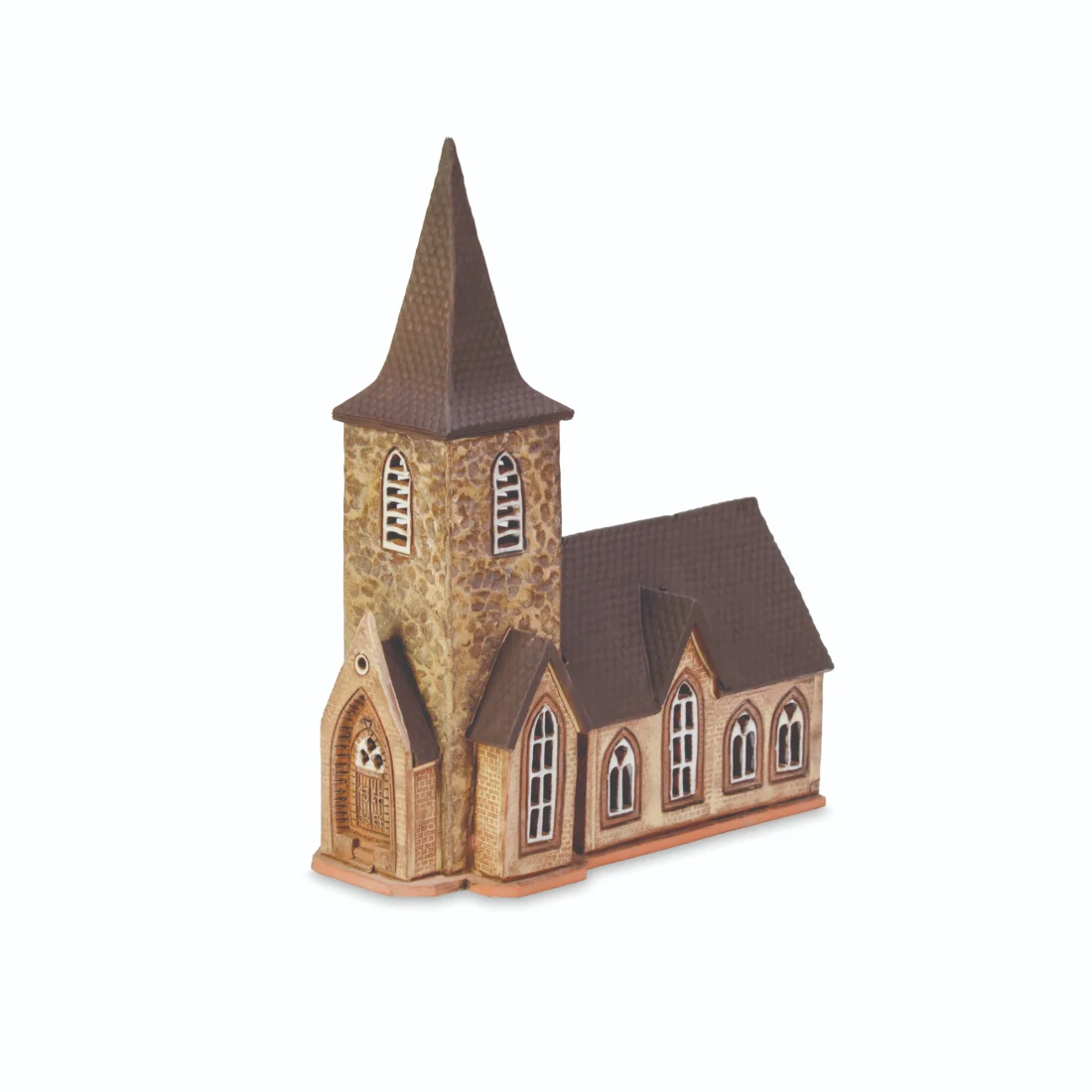 Ceramic miniature of a fantasy church CHJ 200