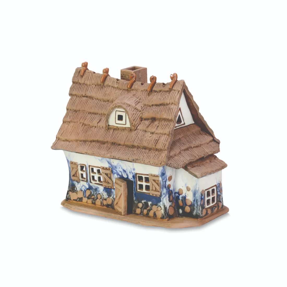 Ceramic miniature of a fantasy house CHJ 229