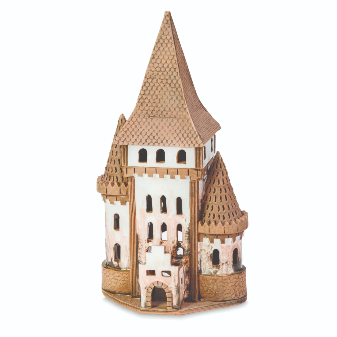 Ceramic miniature of a fantasy castle CHJ 257