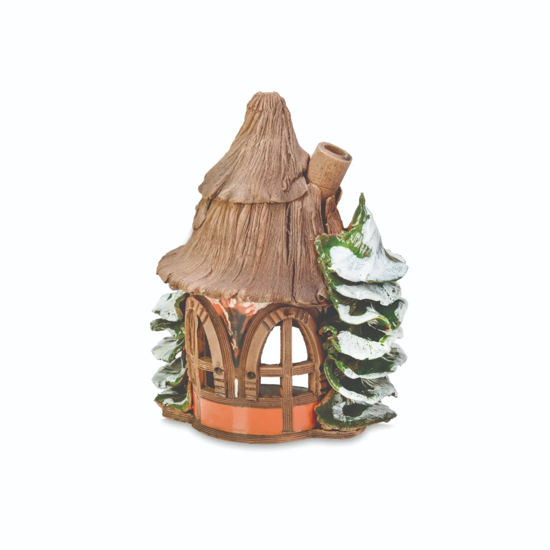 Ceramic miniature of a fantasy house CHJ 33/1