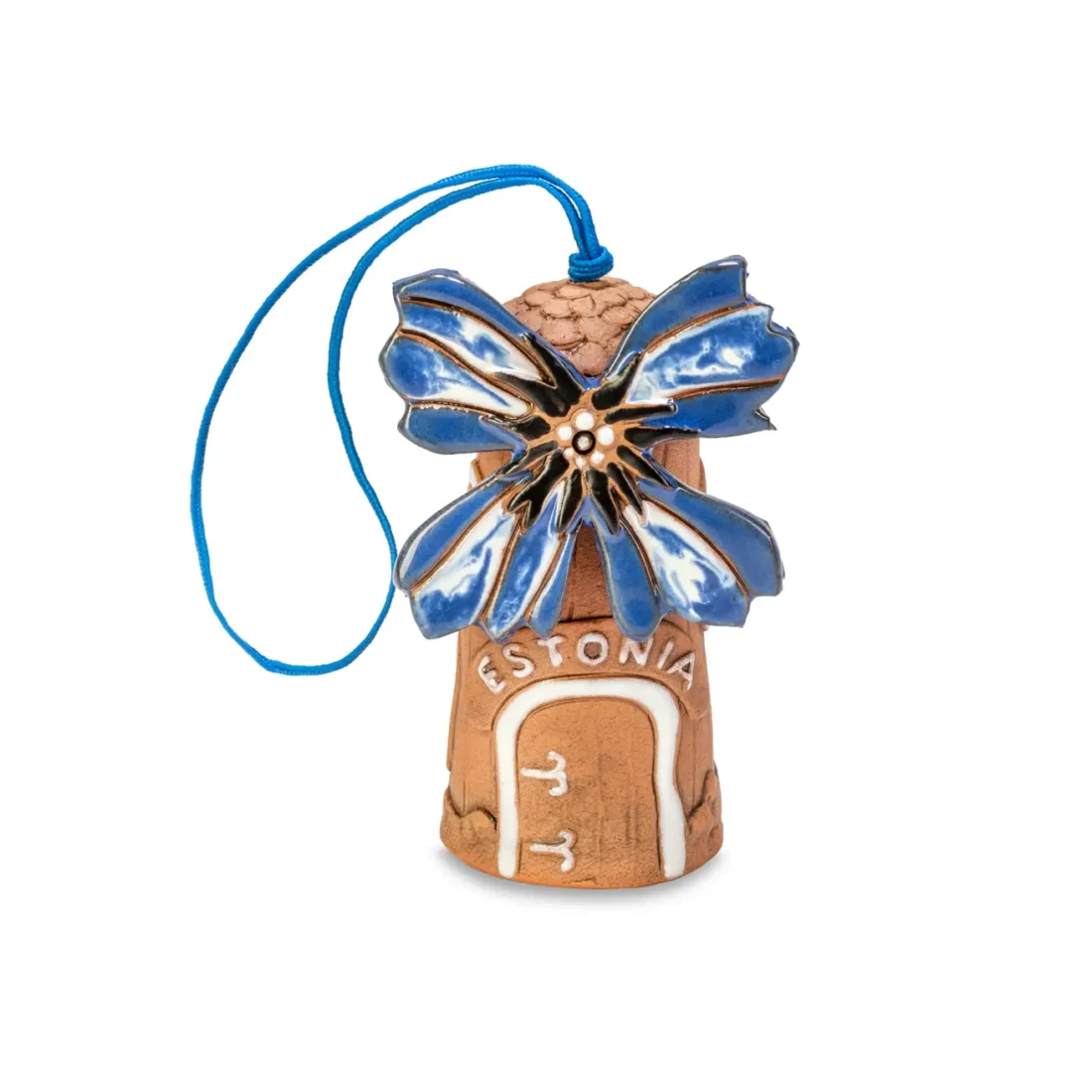 Originali keramikinė miniatiūra-varpelis EST V 07