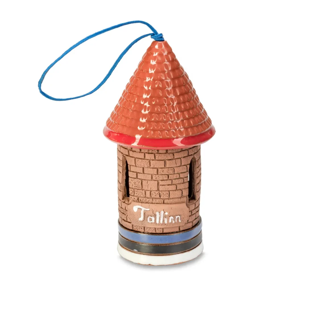 Originali keramikinė miniatiūra-varpelis EST V 08