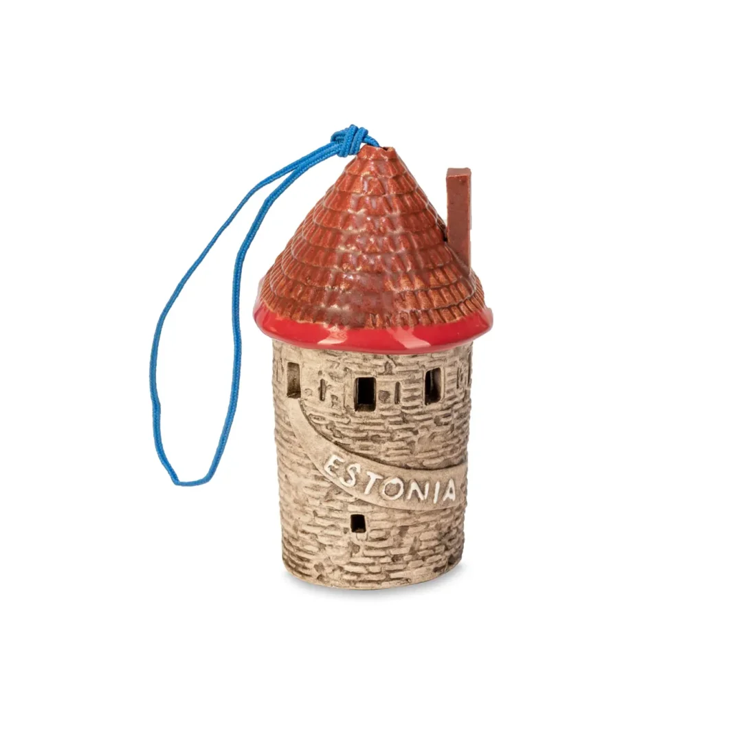 Originali keramikinė miniatiūra-varpelis EST V 09