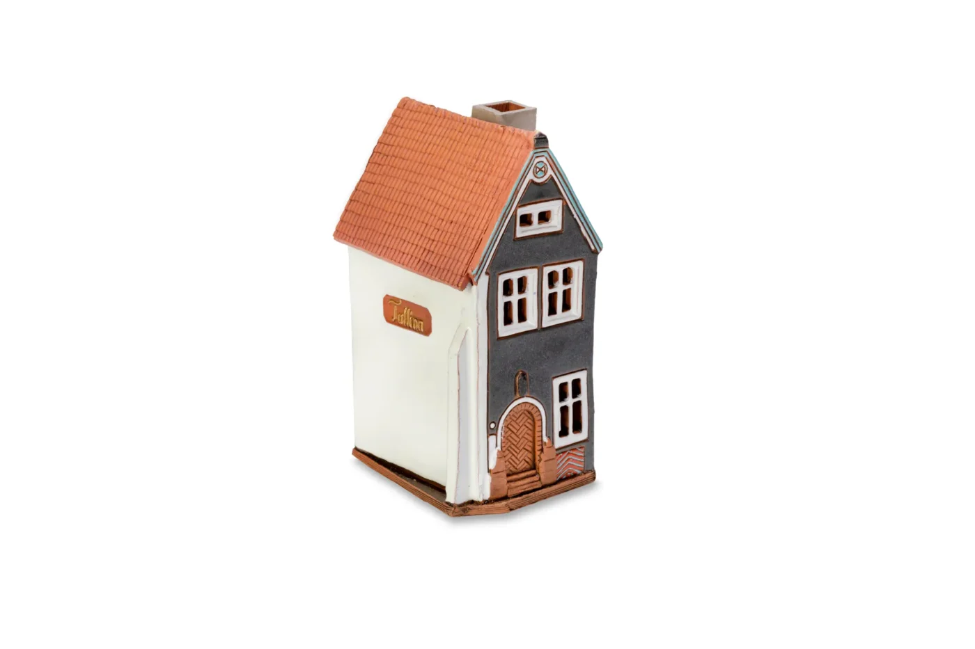 Handgemachte keramische Miniatur, originalgetreue Kopie eines Gebäudes in Tallinn TALL 01