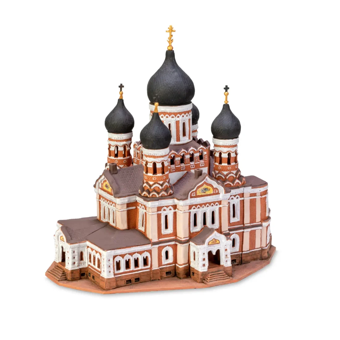 Handgemachte keramische Miniatur, originalgetreue Kopie eines Gebäudes in Tallinn TALL 20