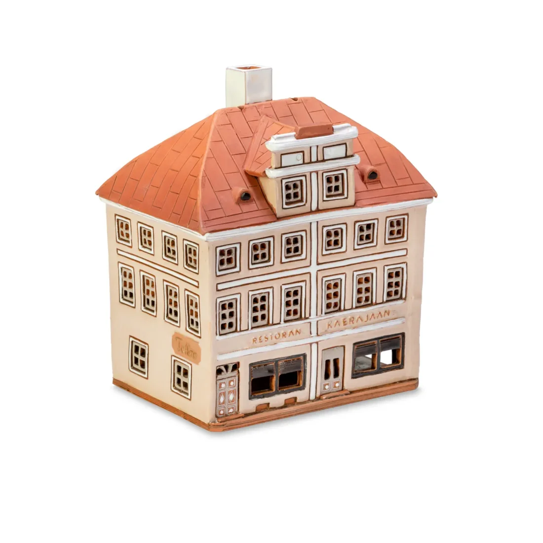 Ceramic miniature of Raerajaan restaurant in TallinnTALL 21