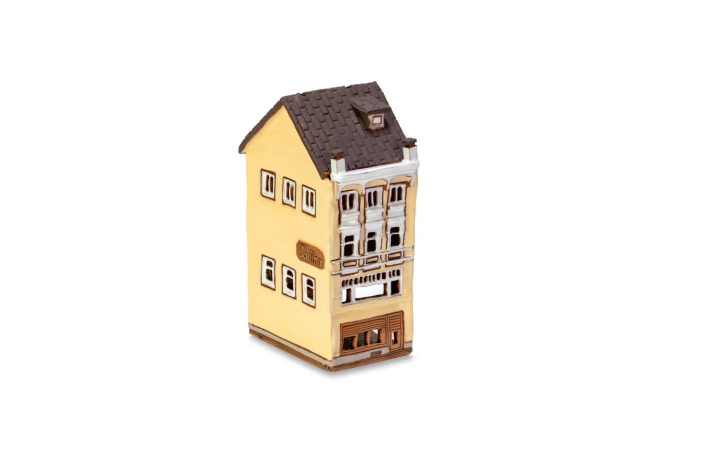 Handgemachte keramische Miniatur, originalgetreue Kopie eines Gebäudes in Tallinn TALL 28