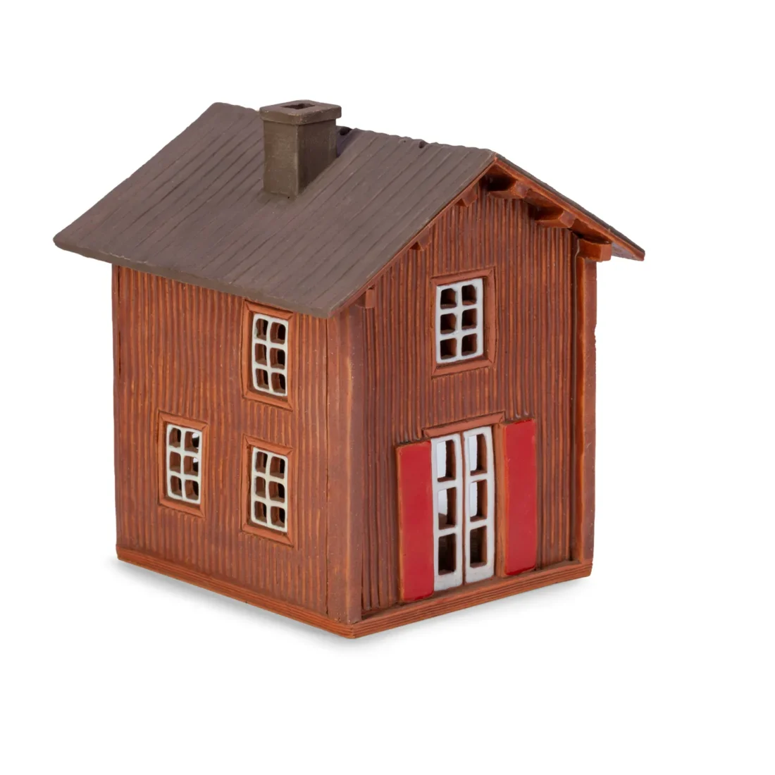 Ceramic miniature of original house in Porvoo FIN 02