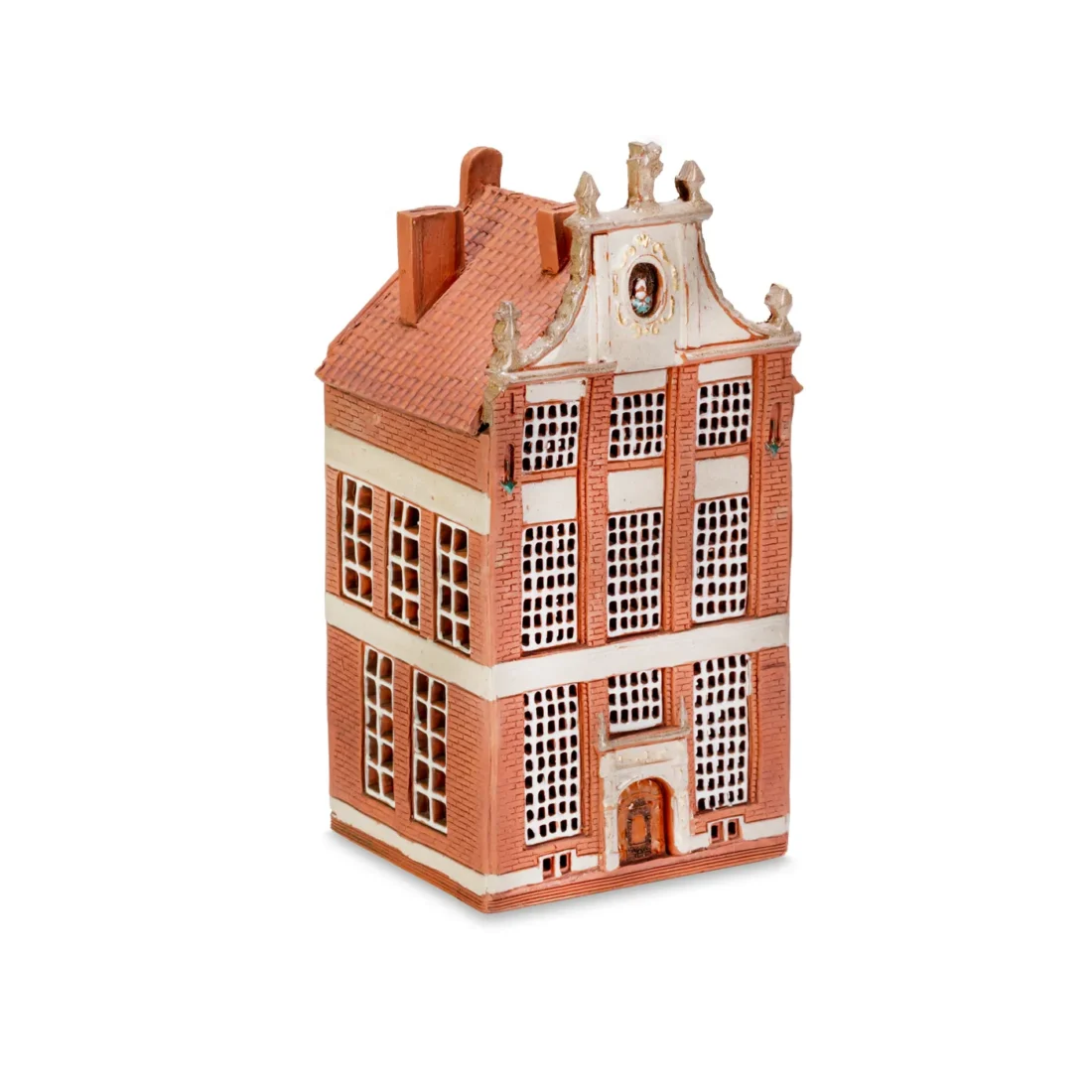 Ceramic miniature of original house in Gdansk GD 04