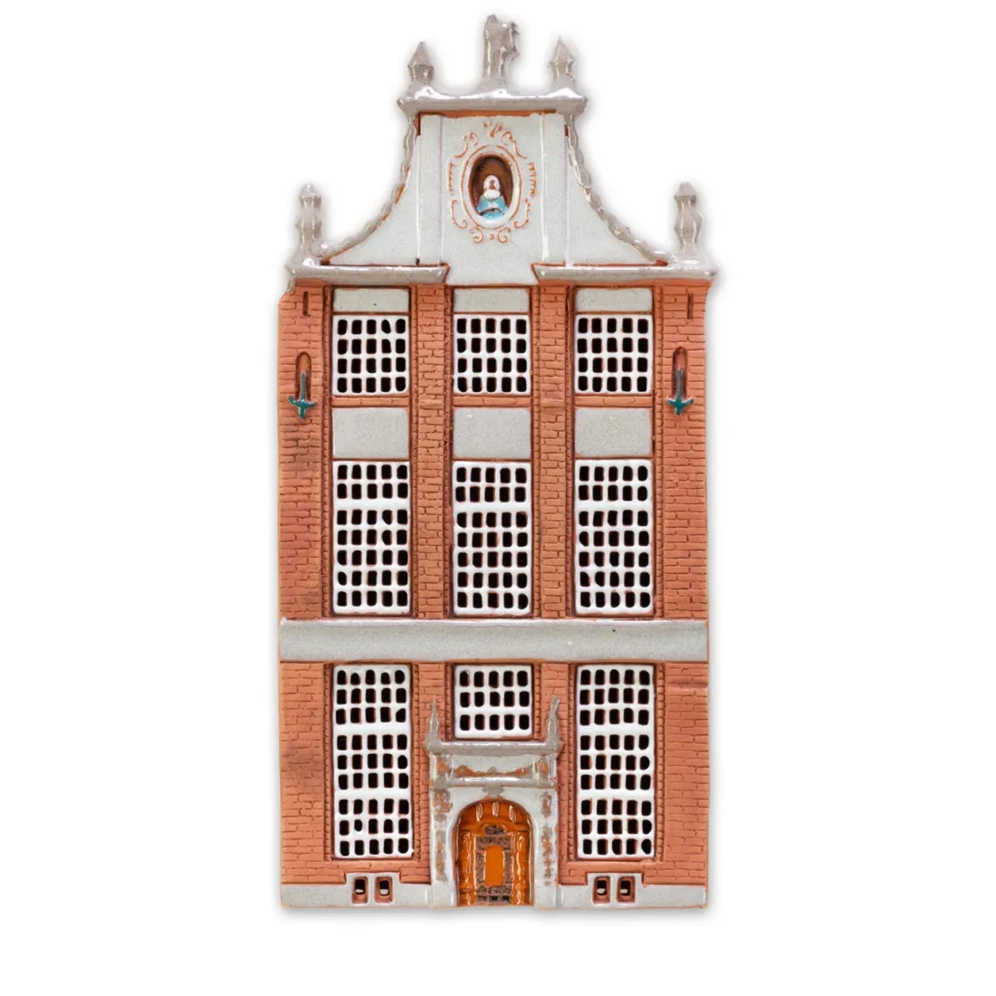 Ceramic plaque of original house in Gdansk GD 04 PL