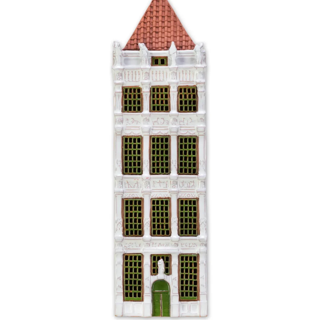 Ceramic plaque of original house in Gdansk GD 06 PL