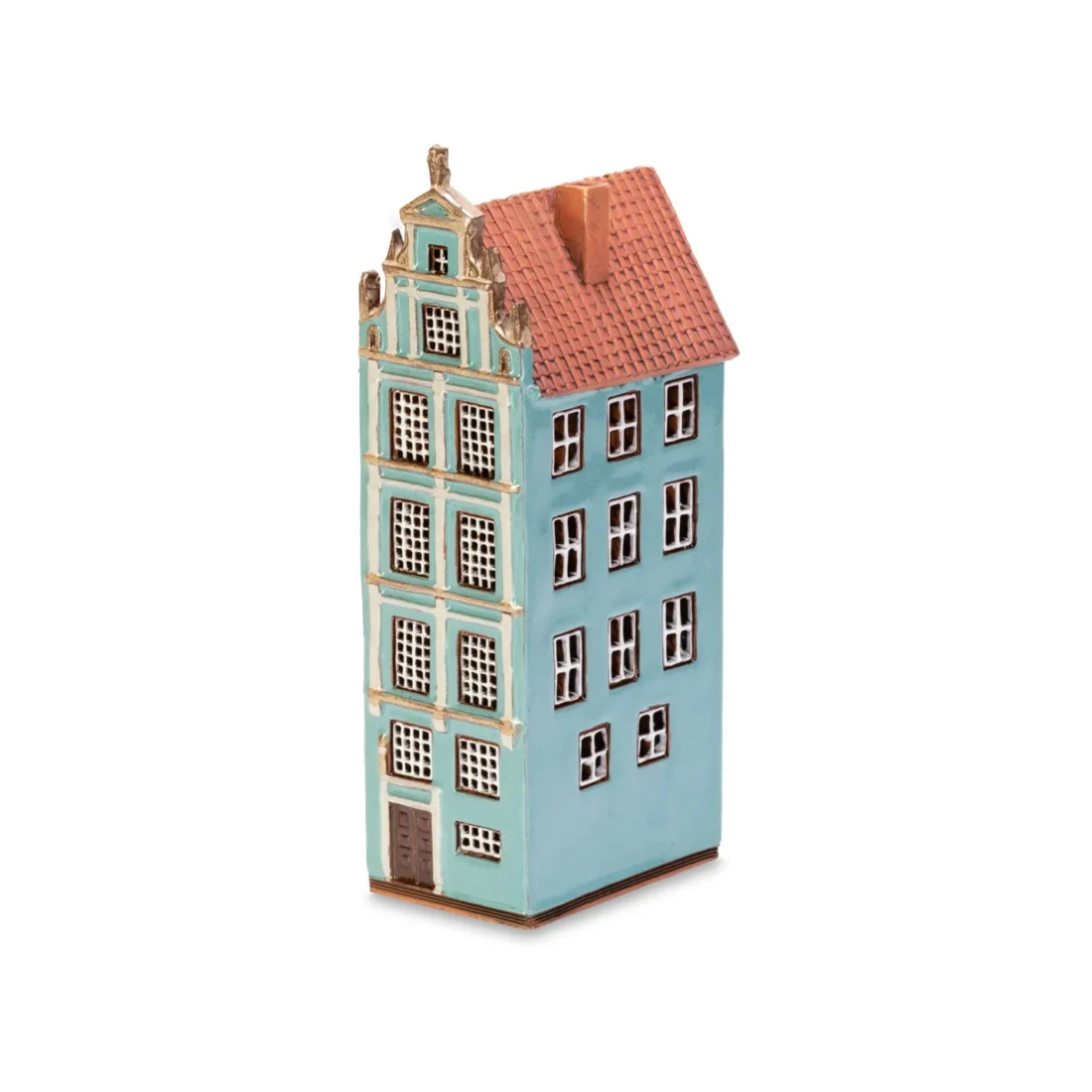 Ceramic miniature of original house in Gdansk GD 07