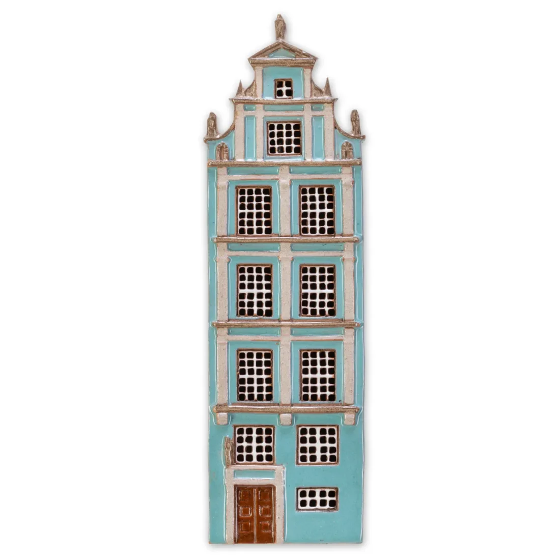 Ceramic plaque of original house in Gdansk GD 07 PL
