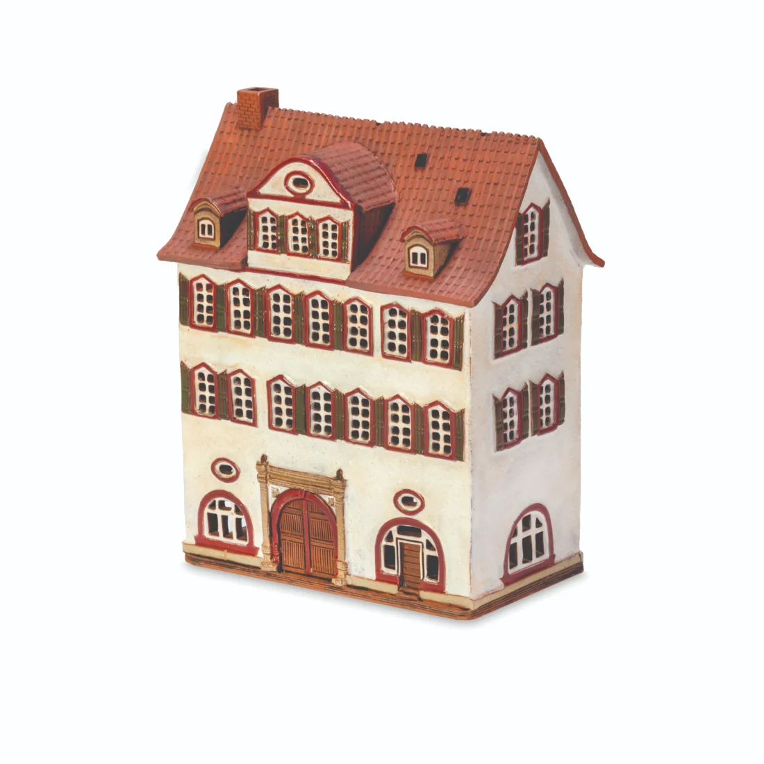 Ceramic miniature of original house in Quedlingburg MOD 0398