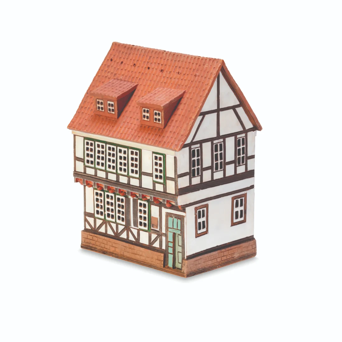 Ceramic miniature of original house in Quedlingburg MOD 0401