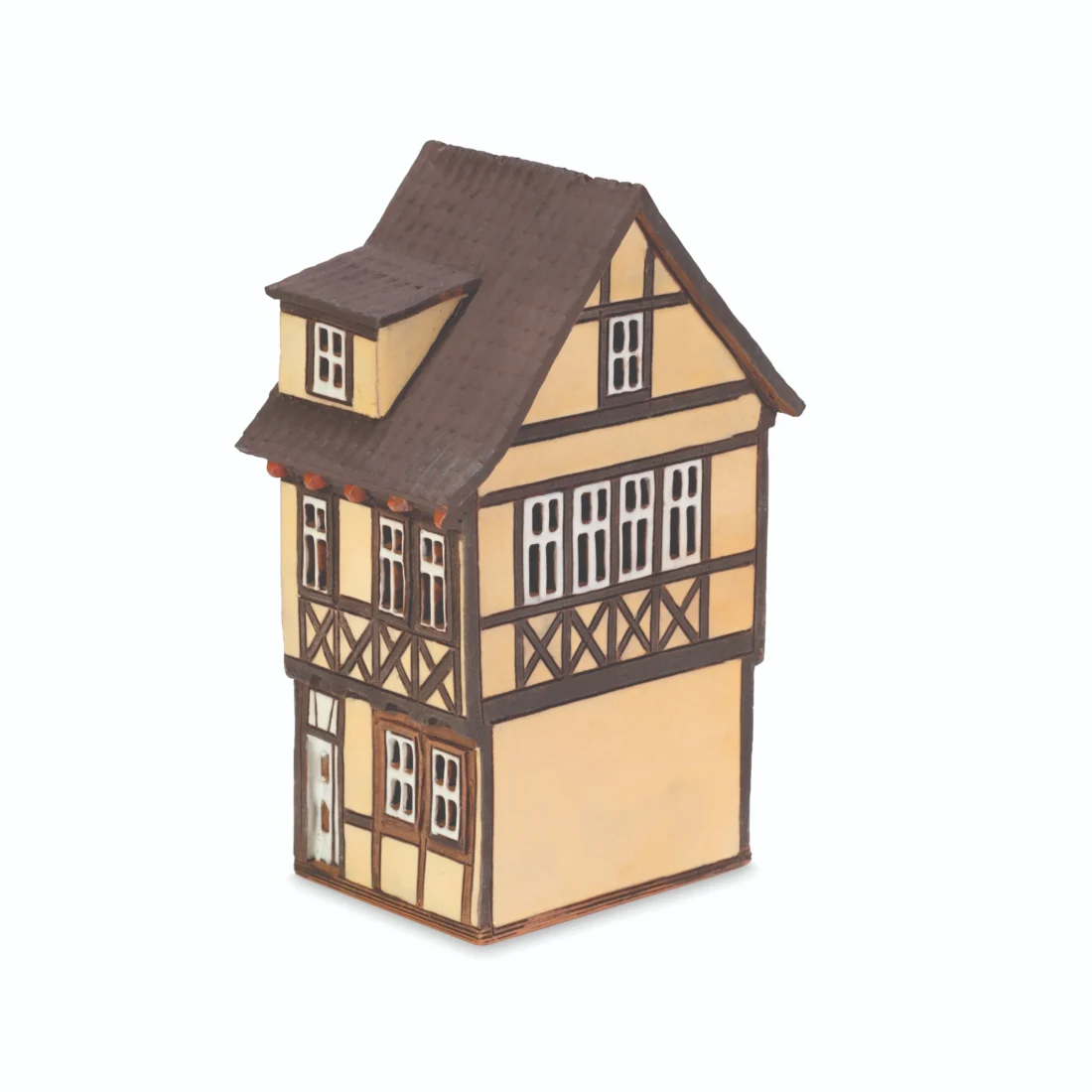 Ceramic miniature of original house in Quedlingburg MOD 0424