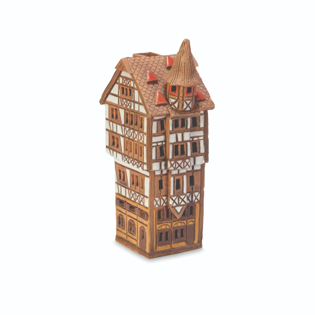 Ceramic miniature of Dom-Römer Quartier in Frankfurt am Main MOD 011 MINI