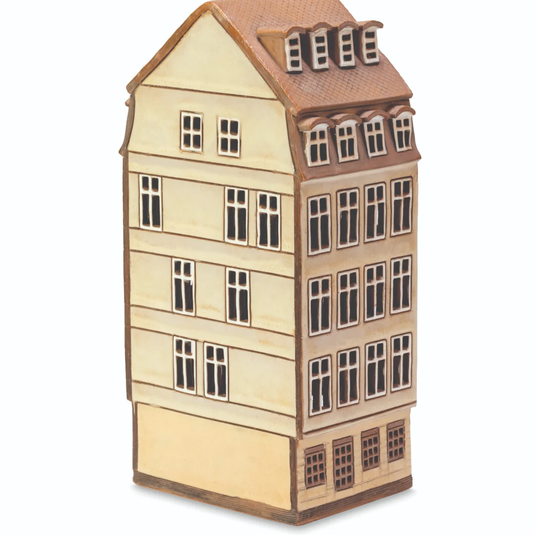 Ceramic miniature of Dom-Römer Quartier in Frankfurt am Main MOD 012