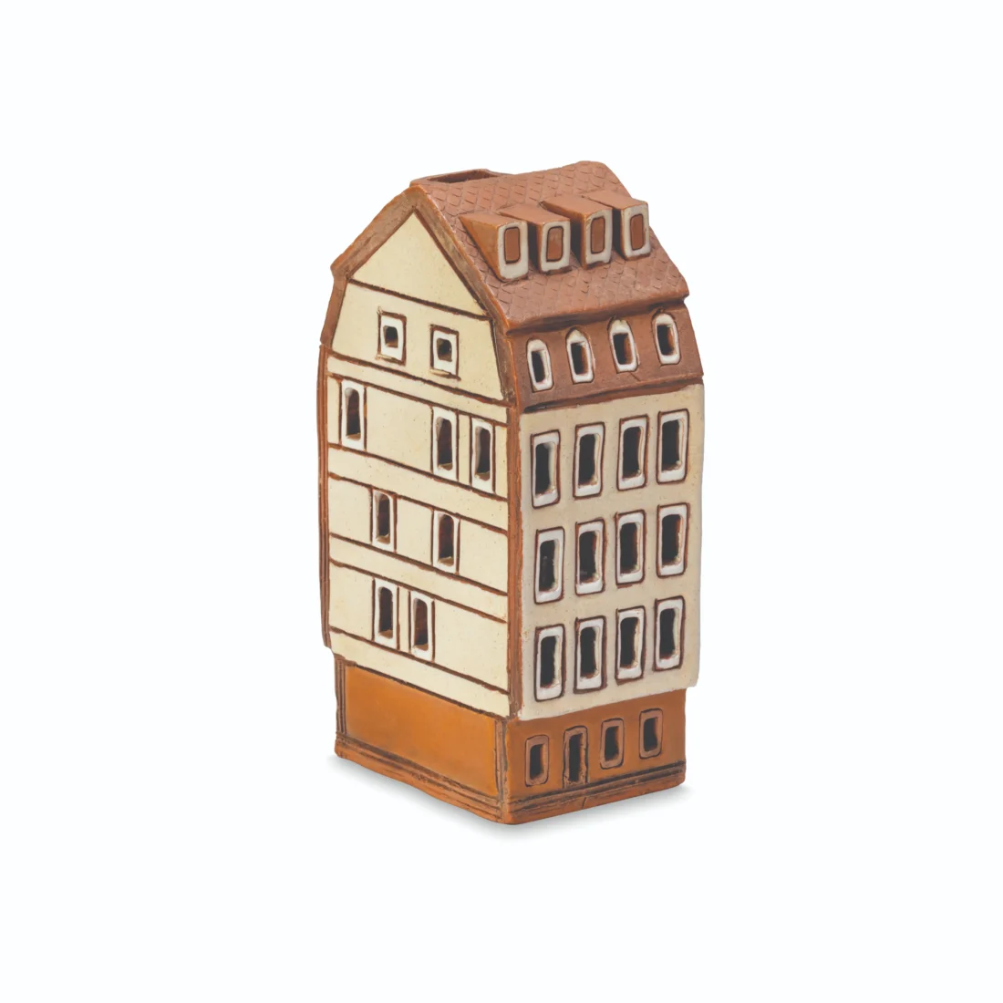 Ceramic miniature of Dom-Römer Quartier in Frankfurt am Main MOD 012 MINI