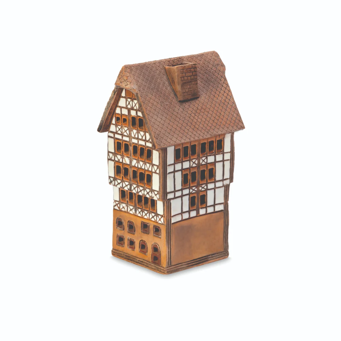 Ceramic miniature of Dom-Römer Quartier in Frankfurt am Main MOD 013 MINI