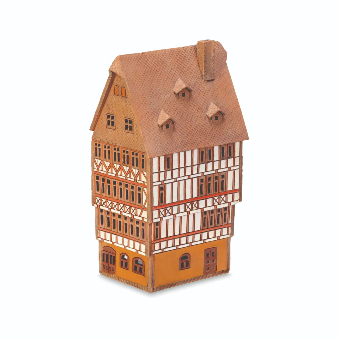 Ceramic miniature of Dom-Römer Quartier in Frankfurt am Main MOD 015
